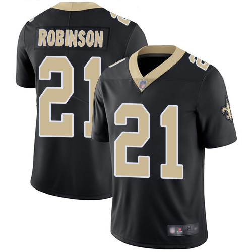 Men New Orleans Saints Limited Black Patrick Robinson Home Jersey NFL Football #21 Vapor Untouchable Jersey->new orleans saints->NFL Jersey